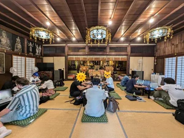 【開催レポート】みやこもくもく会 #36 with Digital Nomad Kyoto @佛現寺